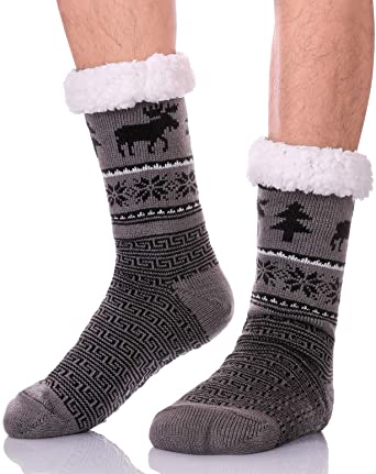 calcetines para hombre navideños